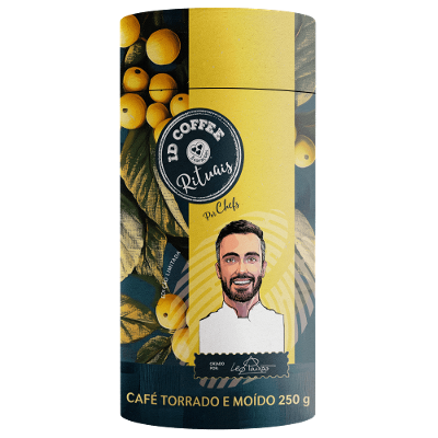 Café Torrado e Moído 3 Corações ID Coffee por Léo Paixão
