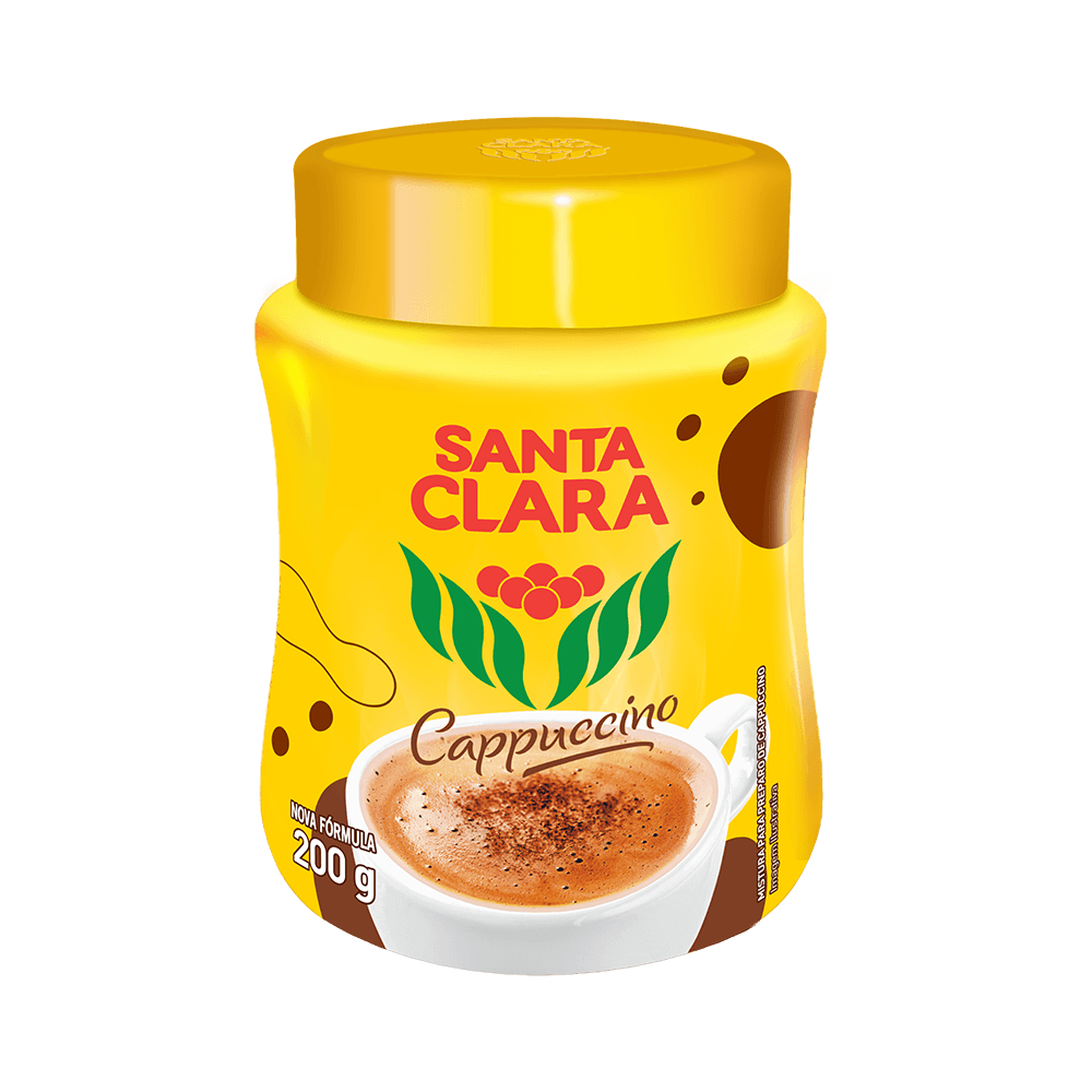 Cappuccino Clássico Santa Clara Pote 200g - 1