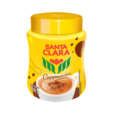 Cappuccino Clássico Santa Clara Pote 200g