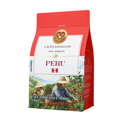 Café Torrado e Moído Regiões do Mundo Peru  Pacote 250g