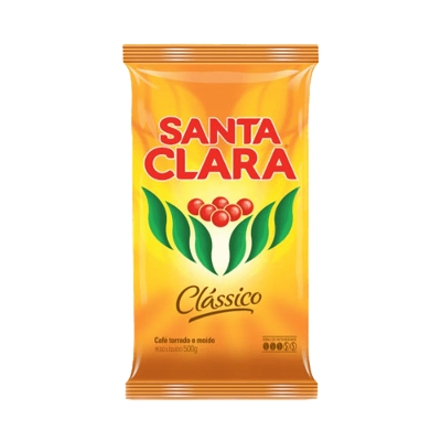 Café Torrado e Moído Santa Clara Clássico Pacote 500g