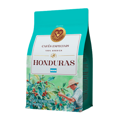 Café Torrado e Moído Regiões do Mundo Honduras Pacote 250g