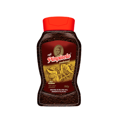Café Solúvel Granulado Pimpinela Tradicional Vidro 160g
