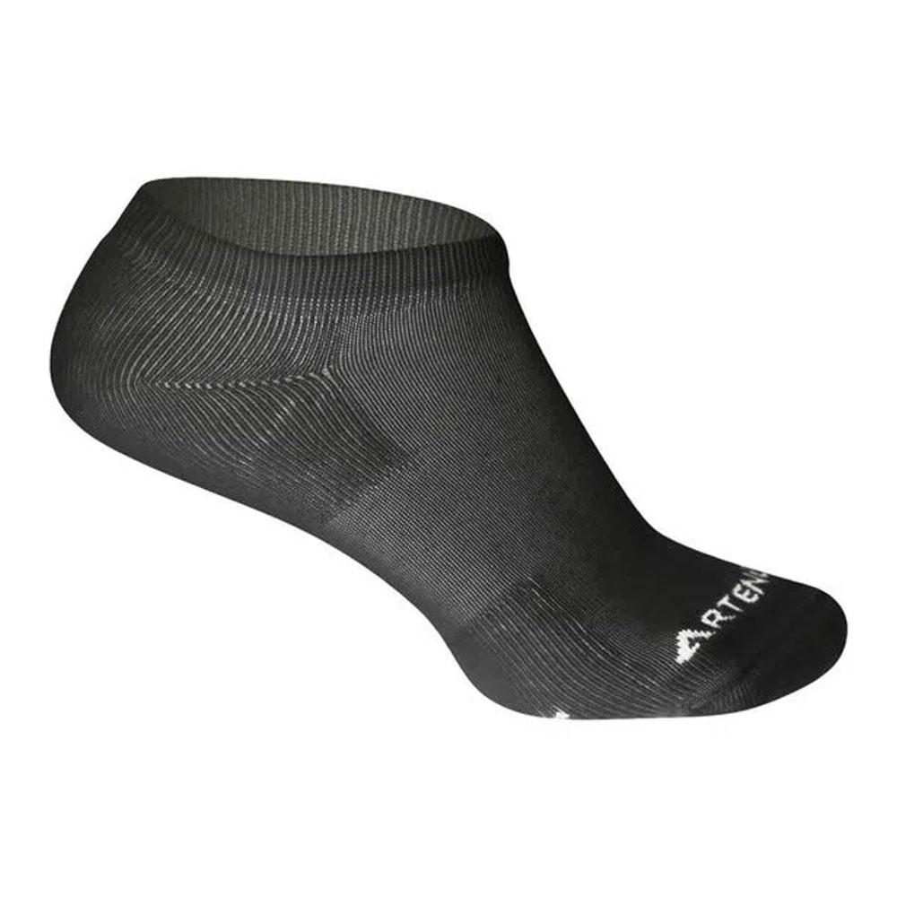 Meia Rs 100 Cano Baixo Preto Kit Com 3 Pares Artengo - 1