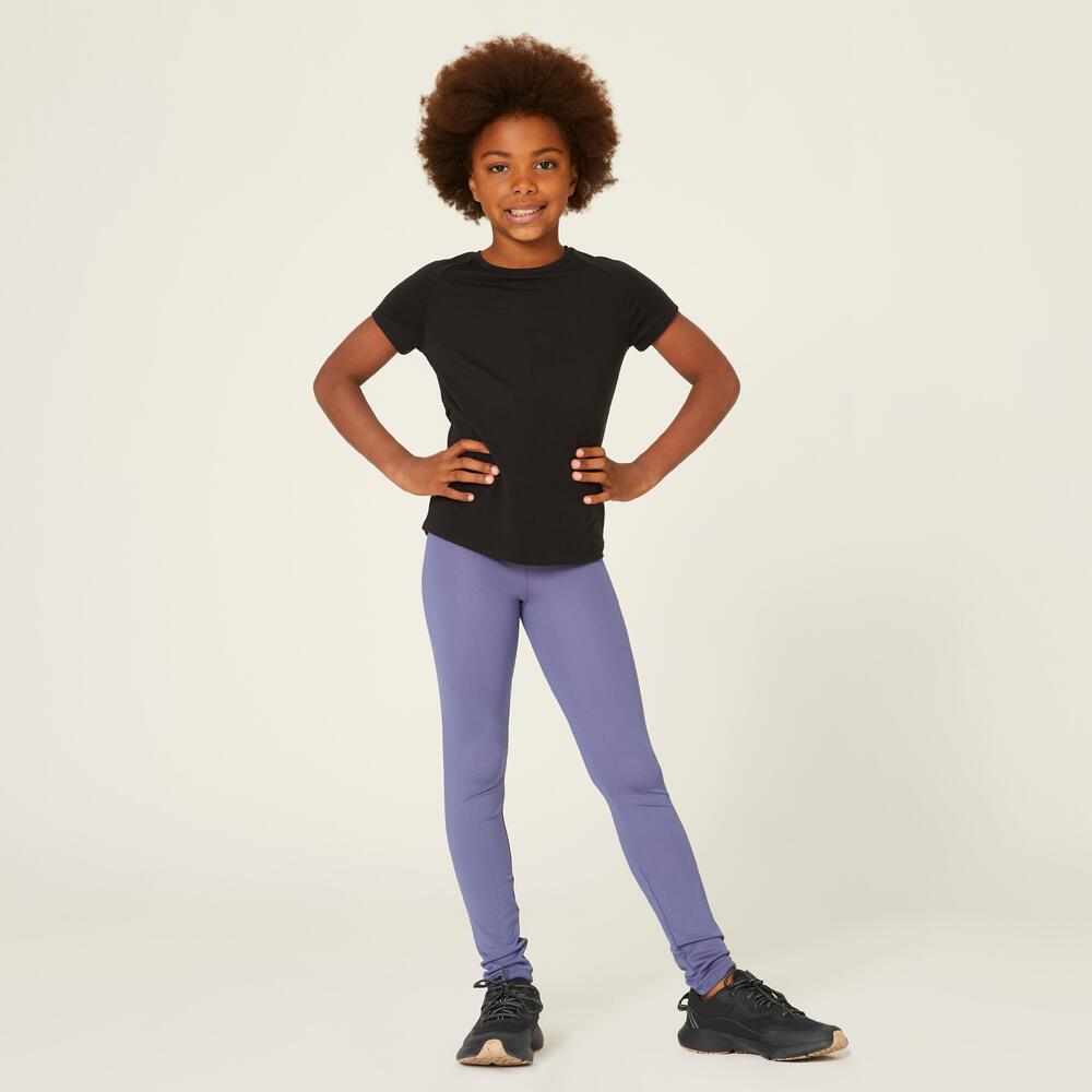 Legging Infantil de Ginastica S500 Elastano Roxo - 3