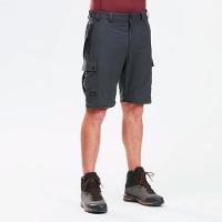 Calça Masculina Modulavél de Trekking Trek Forclaz Cinza - 5