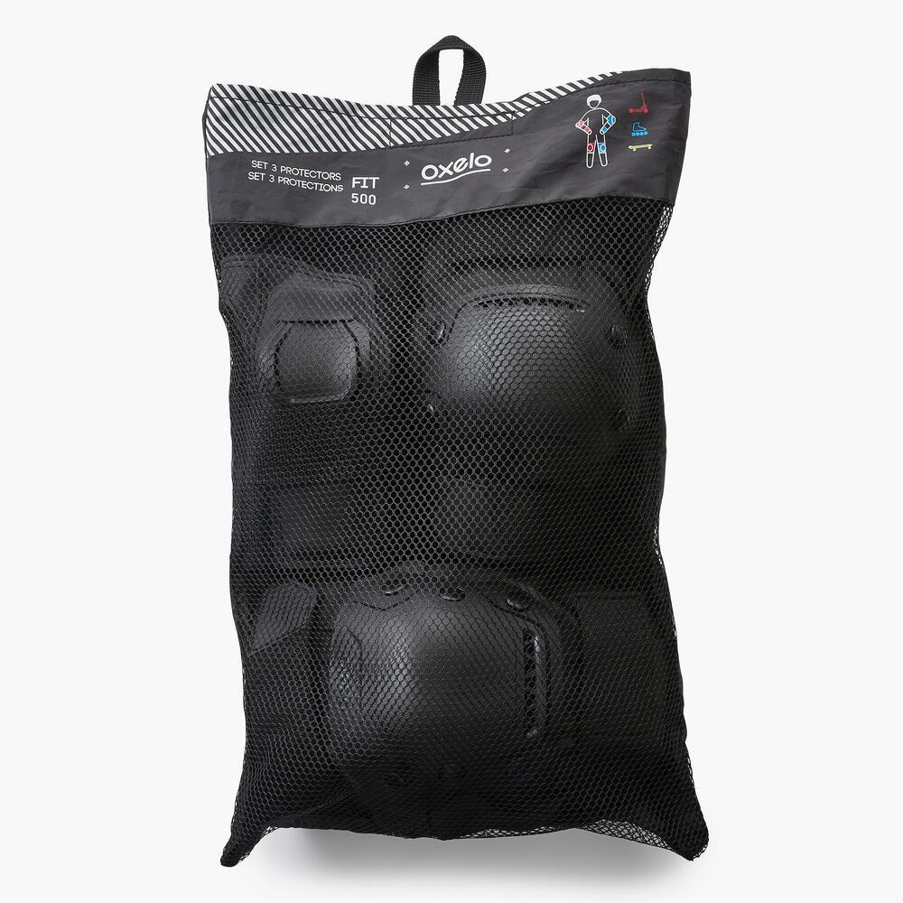 Kit de Proteção para Patins Patinete e Skate FIT500 3x2 Oxelo - 10