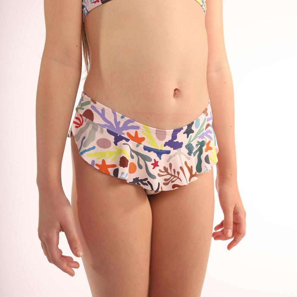 Biquini Calcinha Babado Infantil de Surf - 1