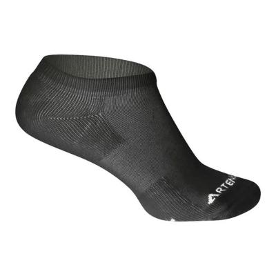 Meia RS 100 Cano Baixo Kit Com 3 Pares Preto Artengo