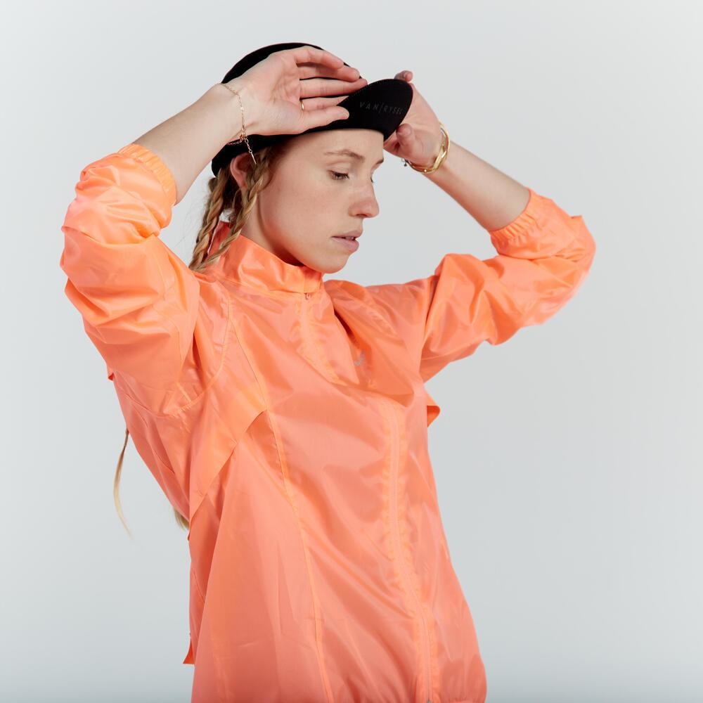 Jaqueta Feminina de Ciclismo Estrada Impermeável 100 Van Rysel - 4