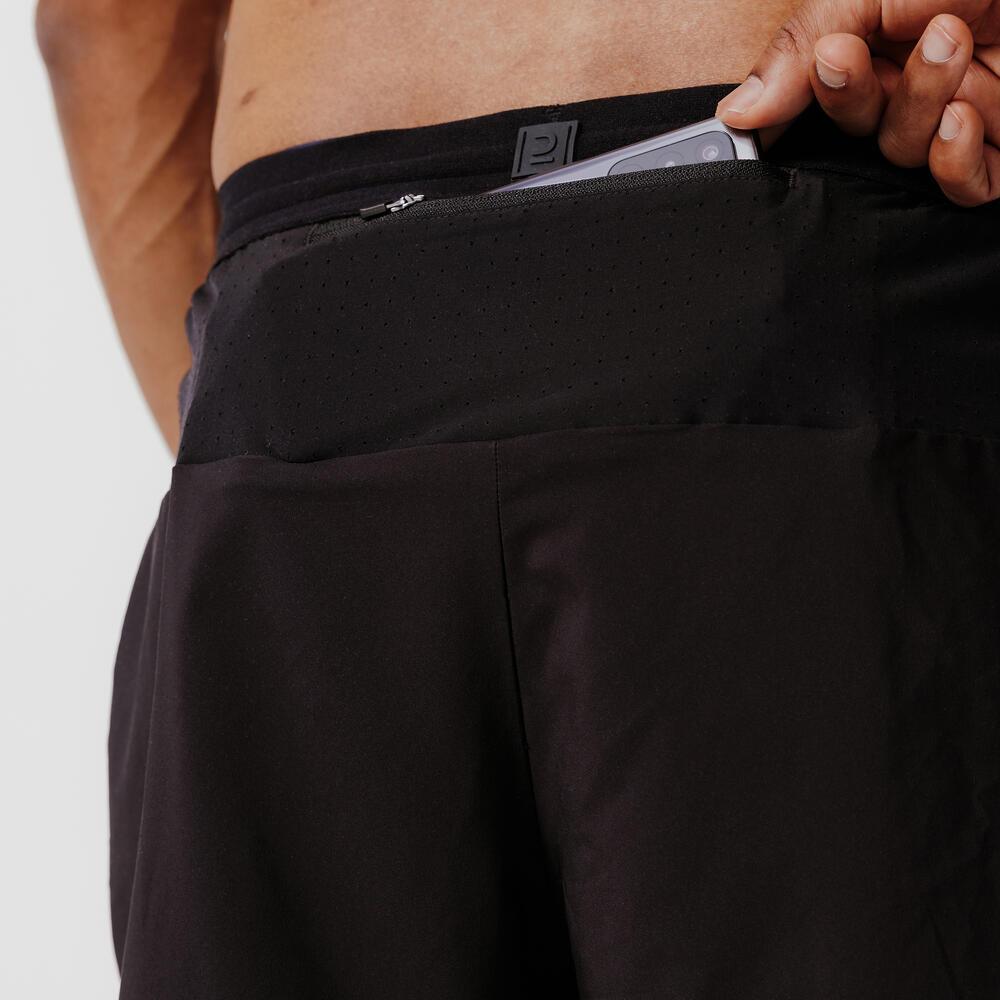 Shorts Masculino de Corrida 2 em 1 Respiráveis Dry 550 - 5