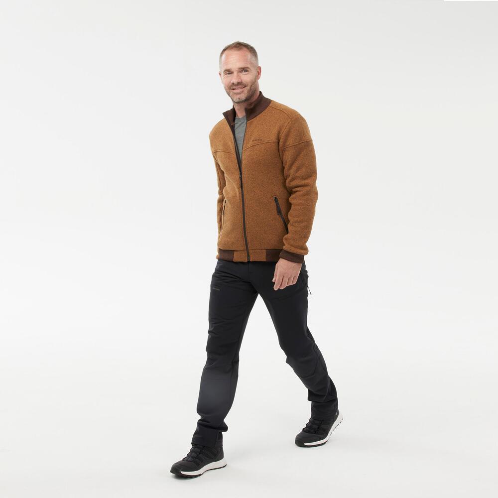 Casaco Polar Quente de Caminhada Homem SH100 - 9