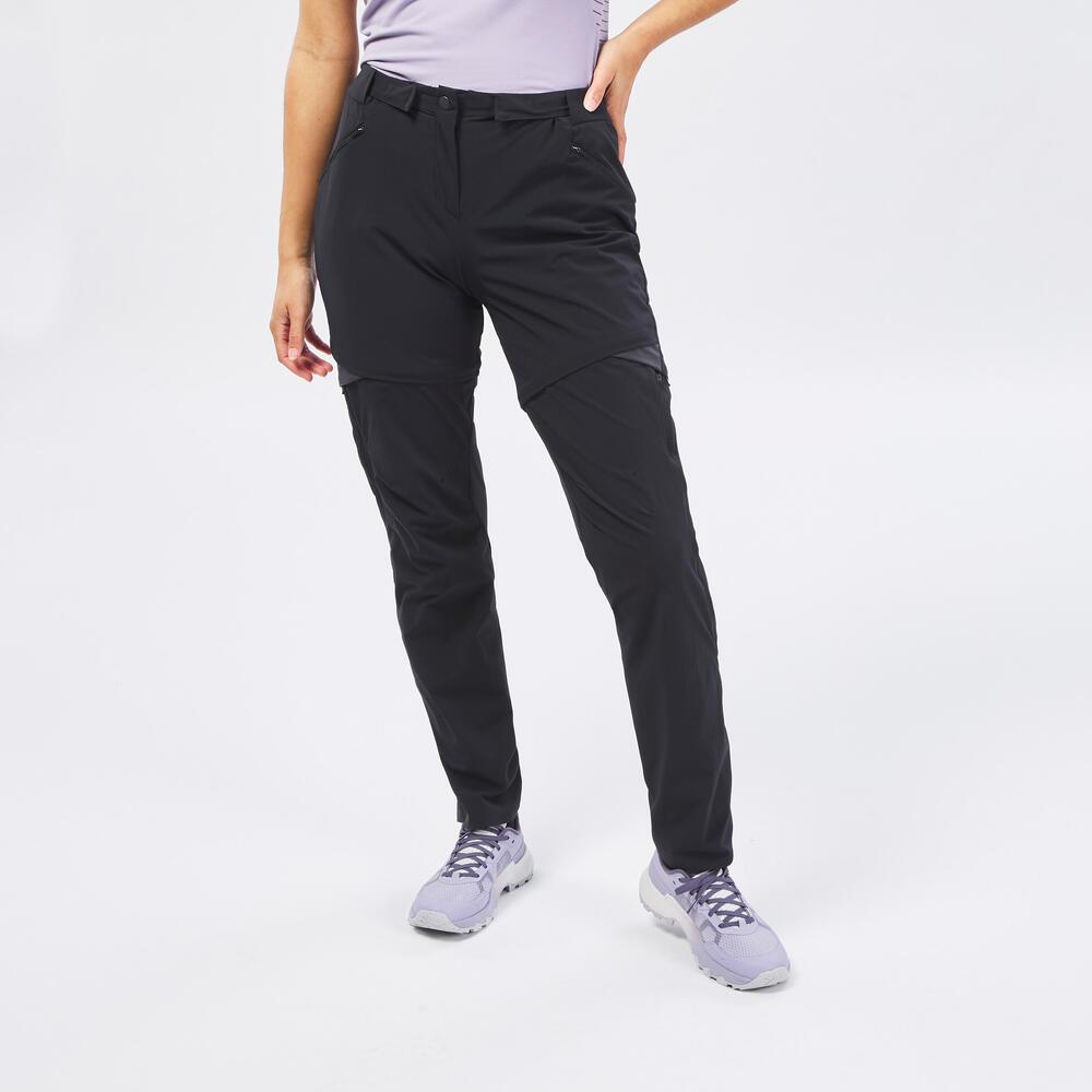 Calça Feminina Modulável de Trilha Preto MH550 Quechua - 3
