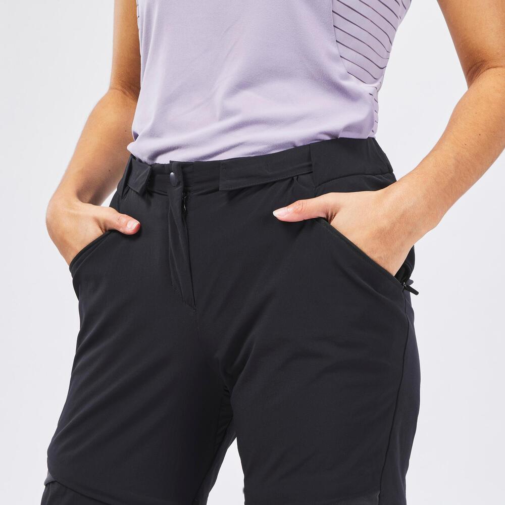 Calça Feminina Modulável de Trilha Preto MH550 Quechua - 6