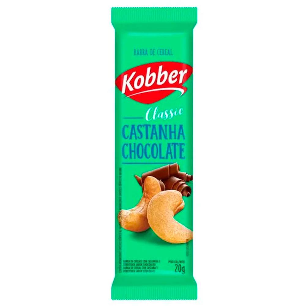 Barra de Cereais Castanha com Chocolate Kobber - 1