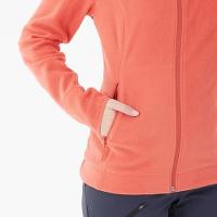 Blusa Fleece Feminina Com Zíper MH120 Laranja - 6