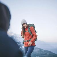 Blusa Fleece Feminina Com Zíper MH120 Laranja - 9