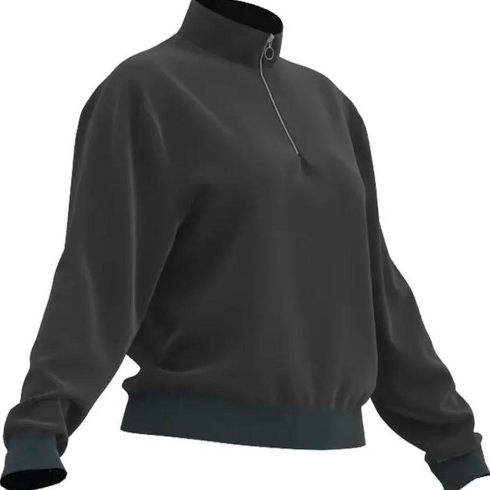 Blusa com Gola com Fecho Feminino Fitness Domyos - 1