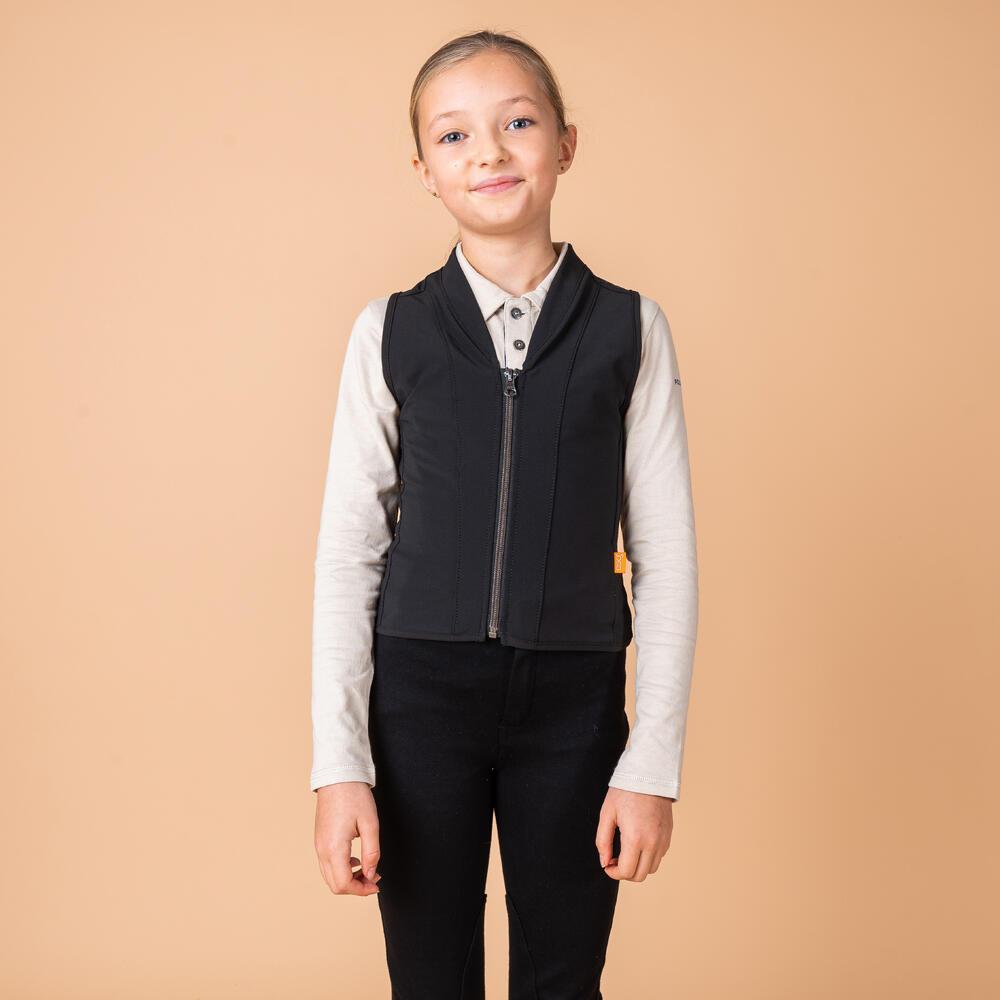 Proteção Dorsal Flexível Equitação Criança 500 D3O Fouganza - 5