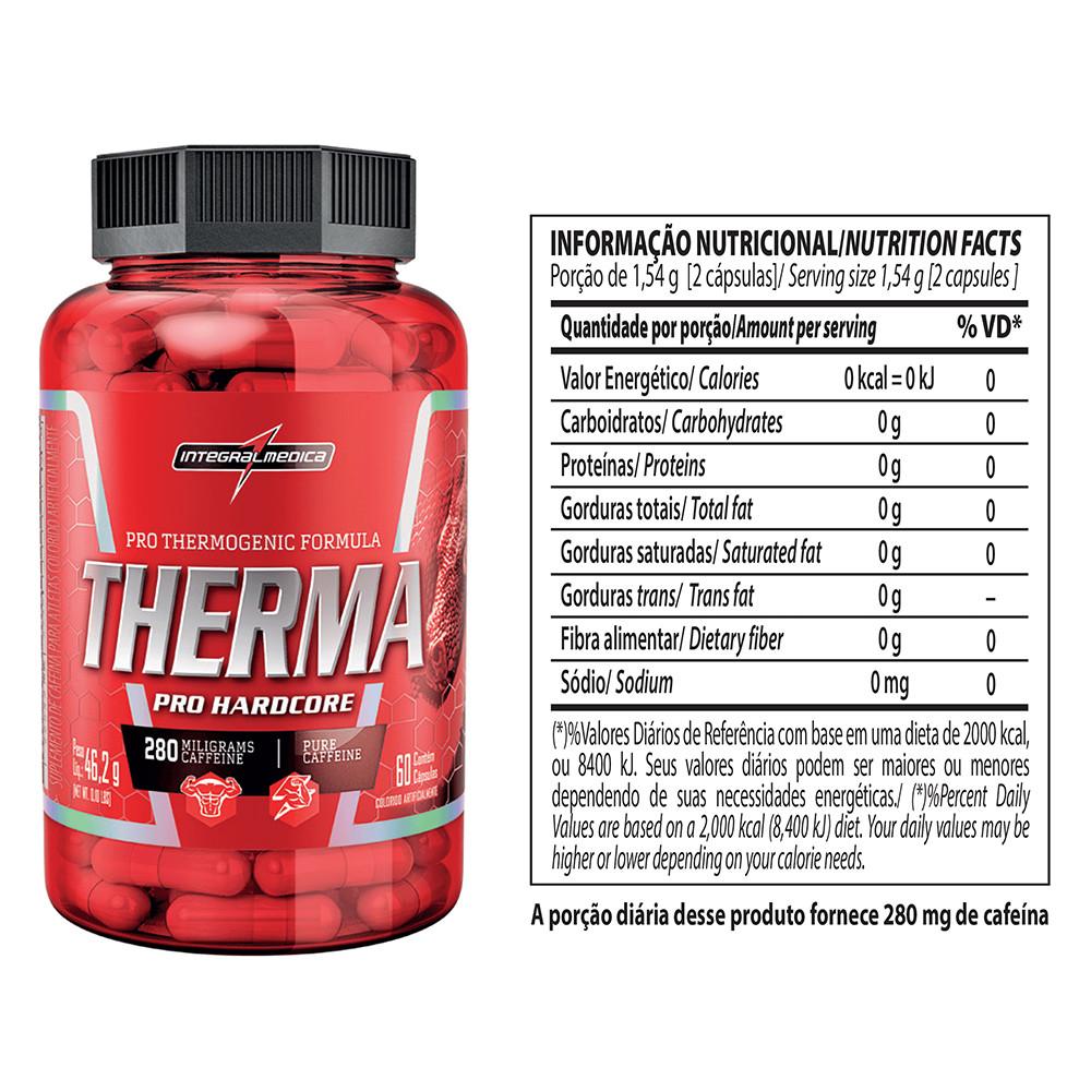 Termogênico Therma HardCore 60 Capsulas IntegralMédica - 2