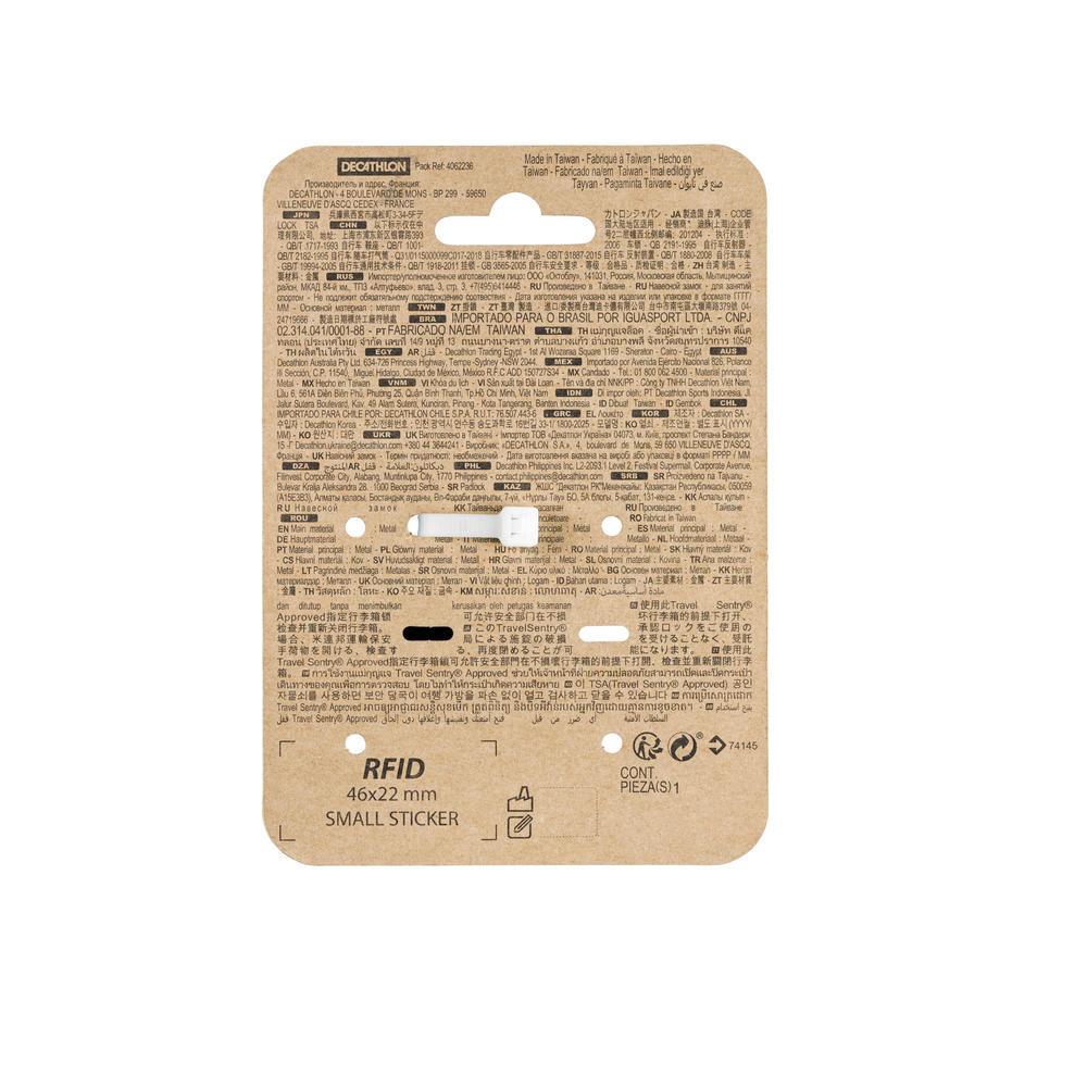 Cadeado Newfeel Tsa de trekking - 5