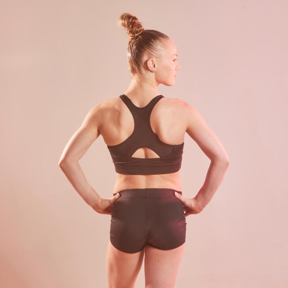 Top Feminino de Ginástica 500 Domyos - 3