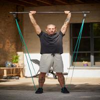 Barra de Treino e Elásticos 15kg (Conjunto) - 9