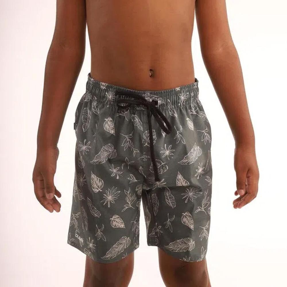 Bermuda Infantil Masculina de Surf 100 Olaian - 1