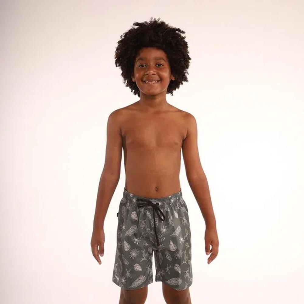 Bermuda Infantil Masculina de Surf 100 Olaian - 6