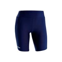 Shorts Legging Feminino de Corrida Azul Marinho Kalenji - 1