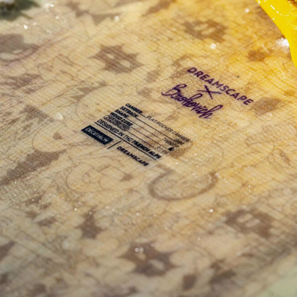 Prancha de Snowboard Freestyle e All Mountain Endzone 500 Brokovich Dreamscape - 10