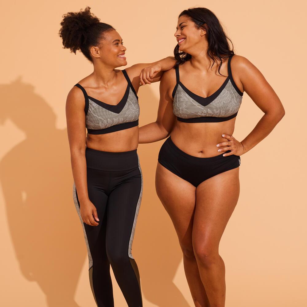 Legging Feminina de Hidroginástica Estampado Nabaiji - 4