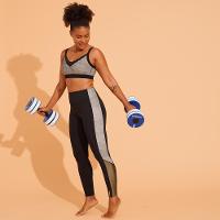 Legging Feminina de Hidroginástica Estampado Nabaiji - 1