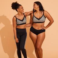 Legging Feminina de Hidroginástica Estampado Nabaiji