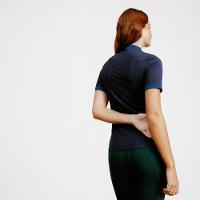 Polo Feminina de Equitação de Manga Curta Fouganza - 2