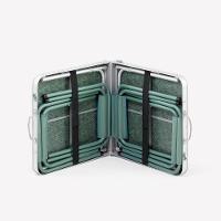 Mesa de Campismo Dobrável 4 Bancos 4 a 6 Pessoas - 2