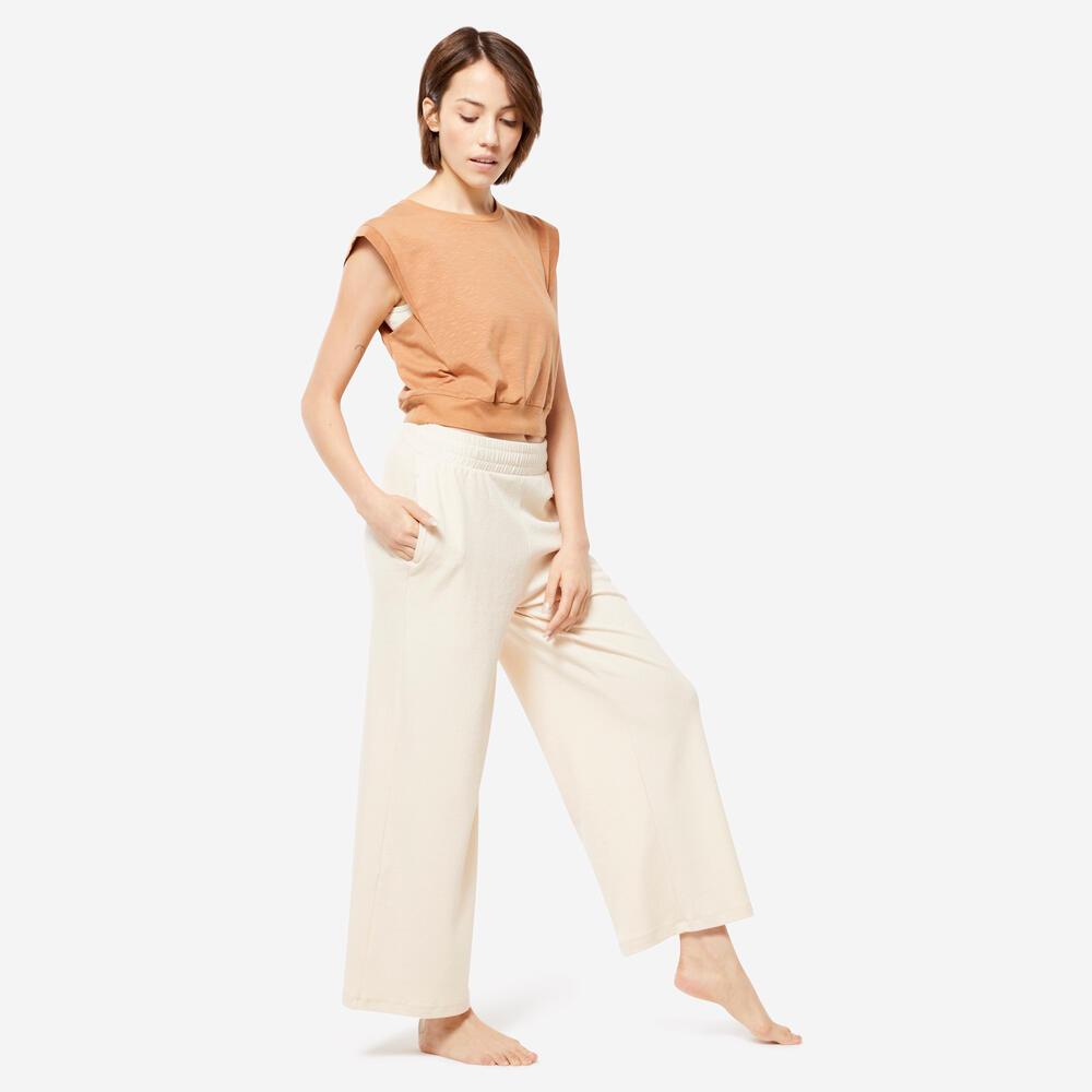 Calças 7/8 de Yoga Feminino para Retiros Kimjaly - 2