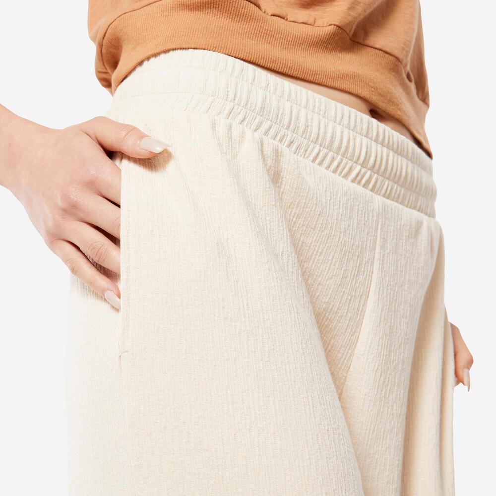 Calças 7/8 de Yoga Feminino para Retiros Kimjaly - 3