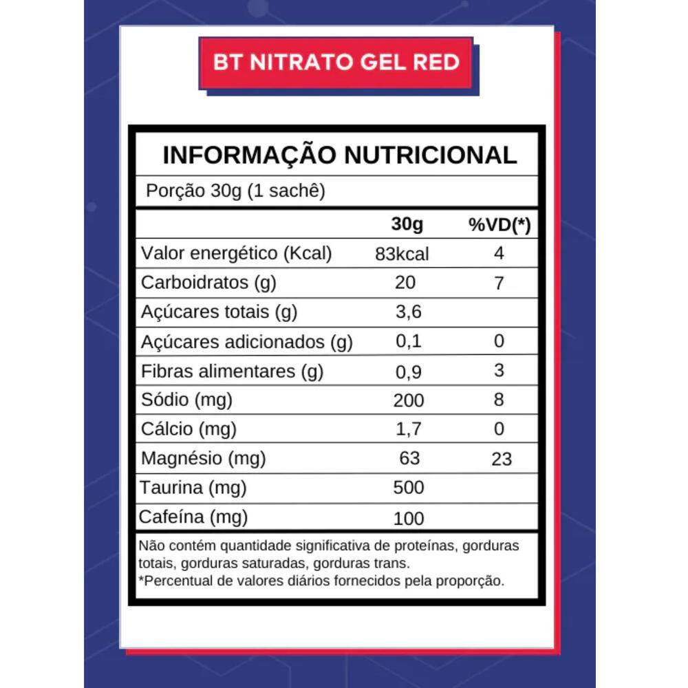 BT Nitrato Gel sabor Redberry 30g Dobro - 2