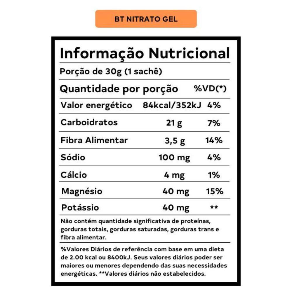 BT Nitrato Gel sabor Laranja e Morango 30g Dobro - 2
