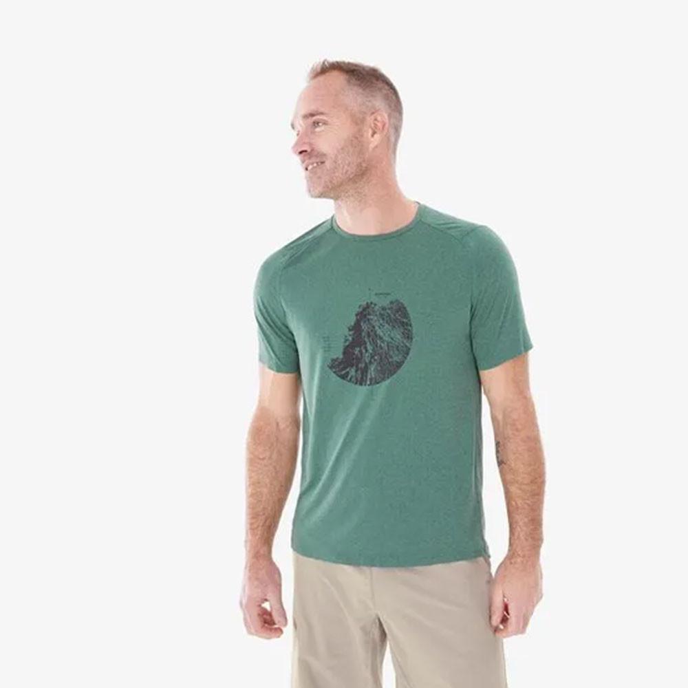 Camiseta Masculina de Trilha Mh500 Quechua - 2