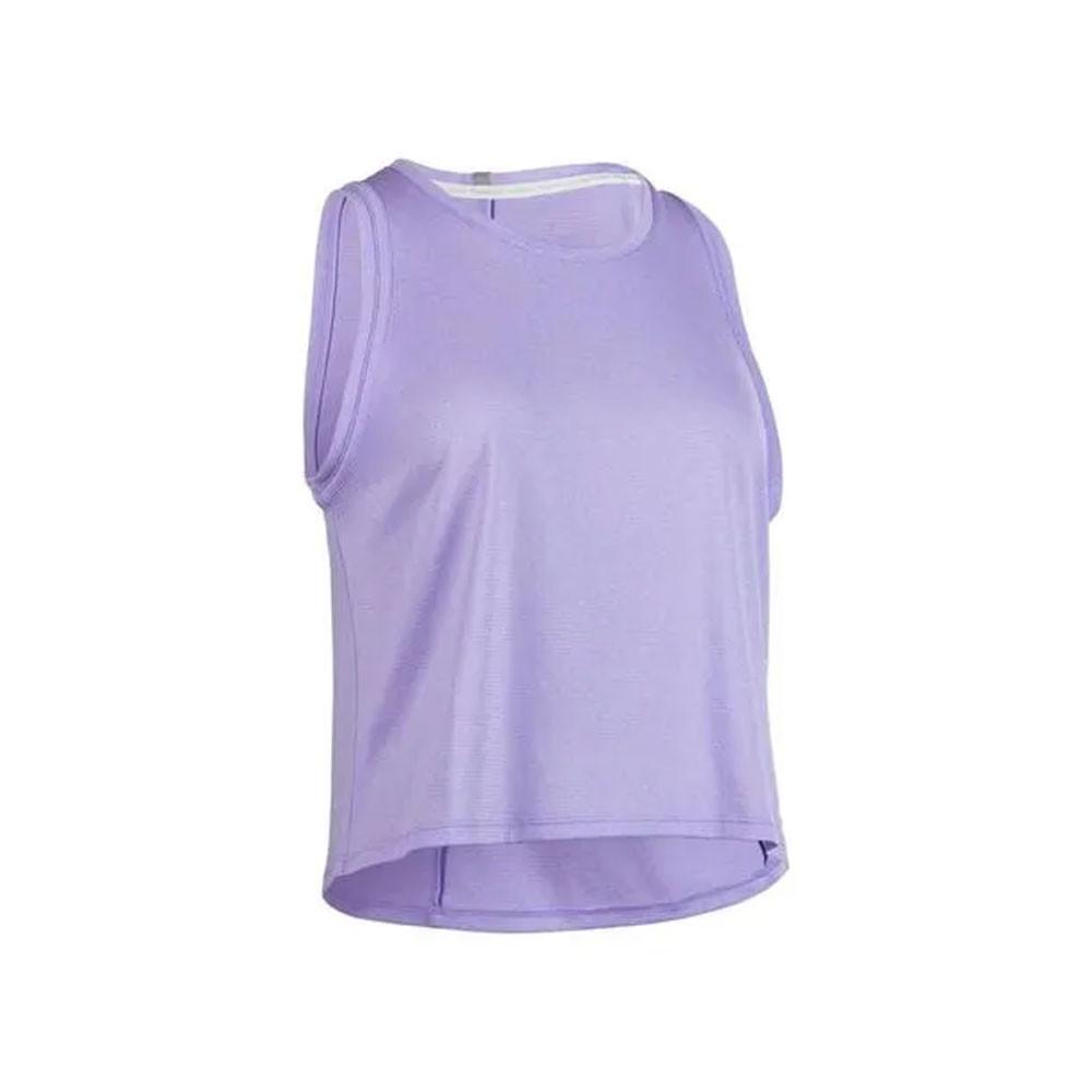 Top Feminino de Corrida Respirável Kiprun Run 500 Kalenji - 1