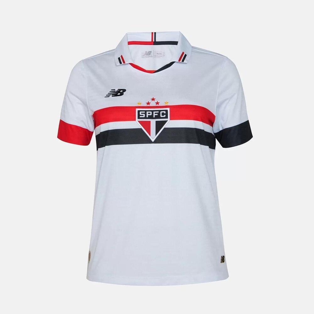 Camisa Feminina São Paulo I 24/25 s/n Torcedor New Balance - 1