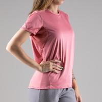 Camiseta Feminina de Trilha MH100 Pink Quechua - 2