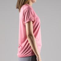Camiseta Feminina de Trilha MH100 Pink Quechua - 3