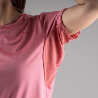 Camiseta Feminina de Trilha MH100 Pink Quechua - 7