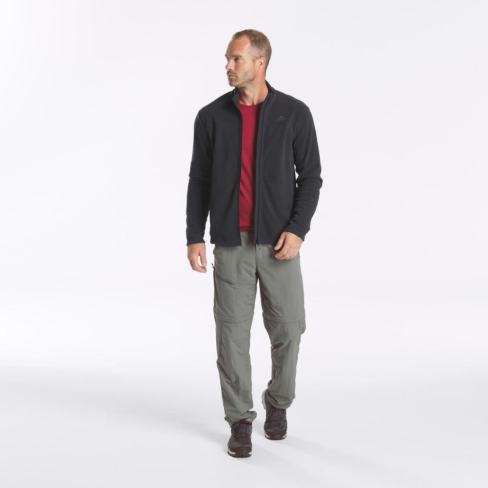 Blusa fleece masculina de trilha MH120 - 5