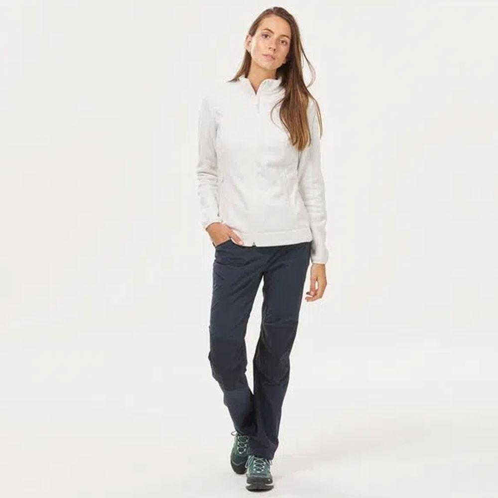 Blusa Fleece feminina com Ziper MH120 Quechua - 3