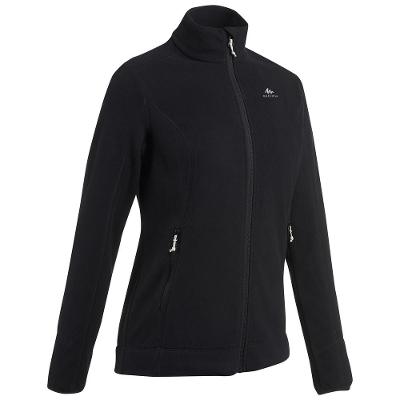 Blusa Fleece feminina com Ziper MH120 Quechua