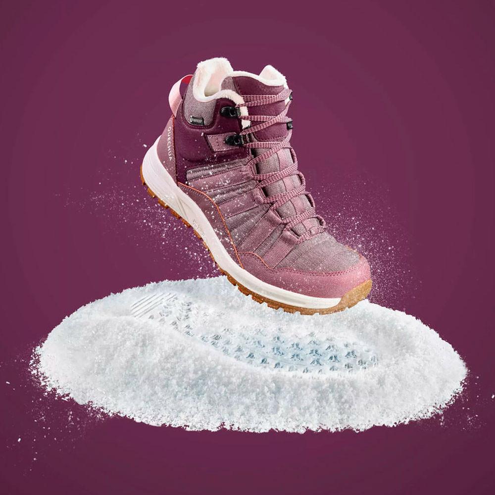 Bota Feminina Impermeável de Trilha SH100 X-warm Mid - 5